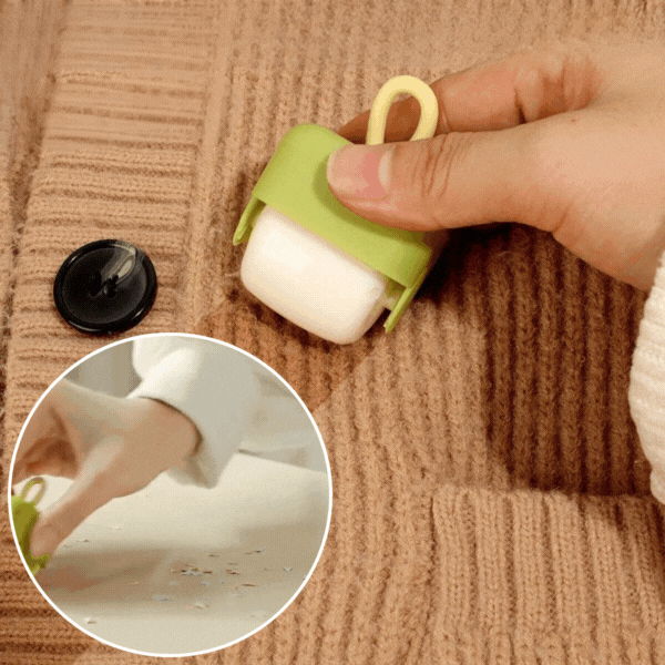 Prolly, mini rullo per rimuovere pelucchi, capelli e polvere dai tessuti