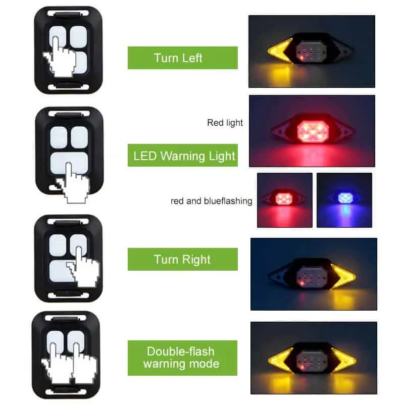 RearLightIndicator, indicatore per biciclette con telecomando wireless - Image 7