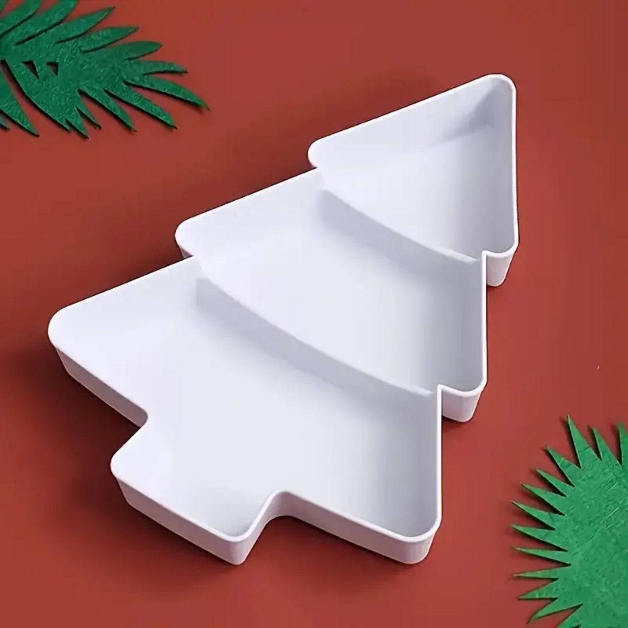 ServingTray, vassoio da portata natalizio a forma di albero di Natale