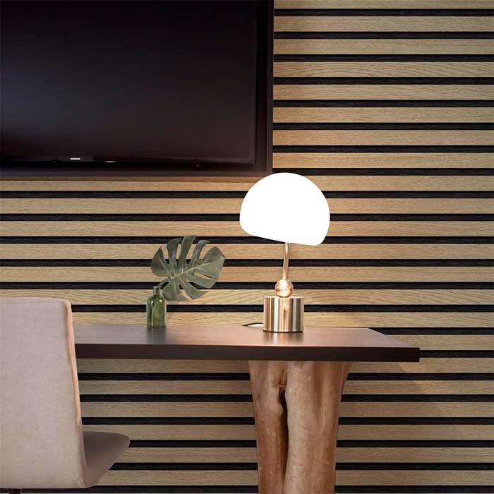 SlatWall, pellicola autoadesiva effetto legno naturale (300 x 45 cm) - Image 4