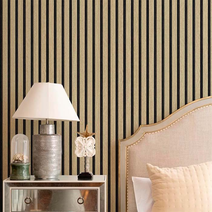 SlatWall, pellicola autoadesiva effetto legno naturale (300 x 45 cm) - Image 5
