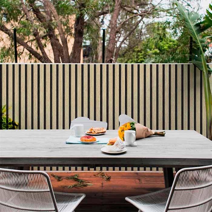 SlatWall, pellicola autoadesiva effetto legno naturale (300 x 45 cm) - Image 8