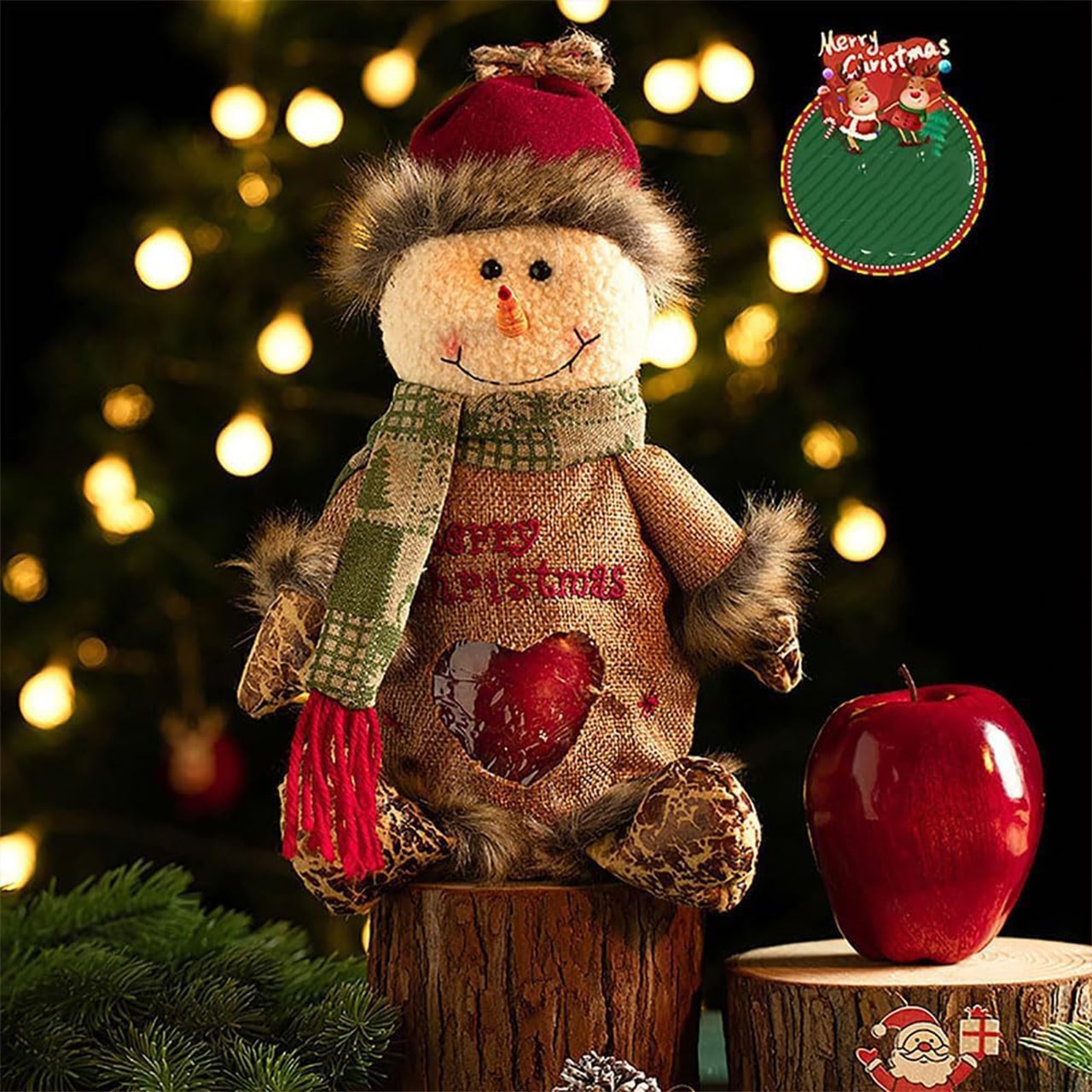 SnowMan, una borsa regalo unica a forma di pupazzo di neve - Image 1