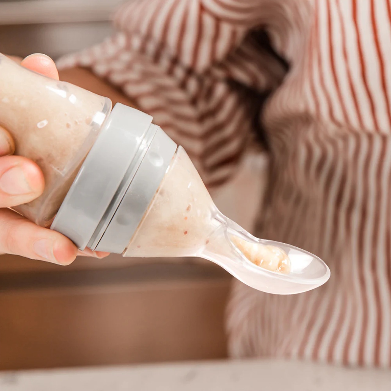 SoftSpoon, bottiglia in silicone con cucchiaio - Image 4