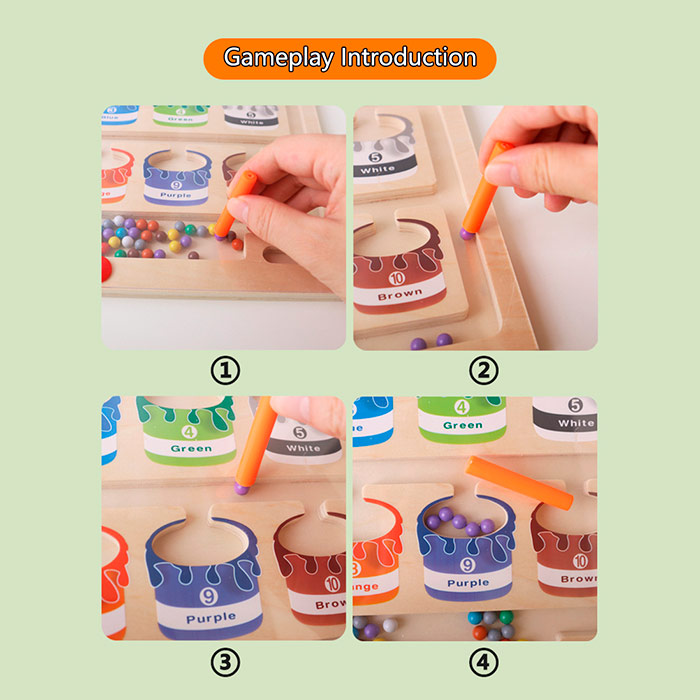 SortBoard, un giocattolo didattico per ordinare e imparare i colori - Image 8