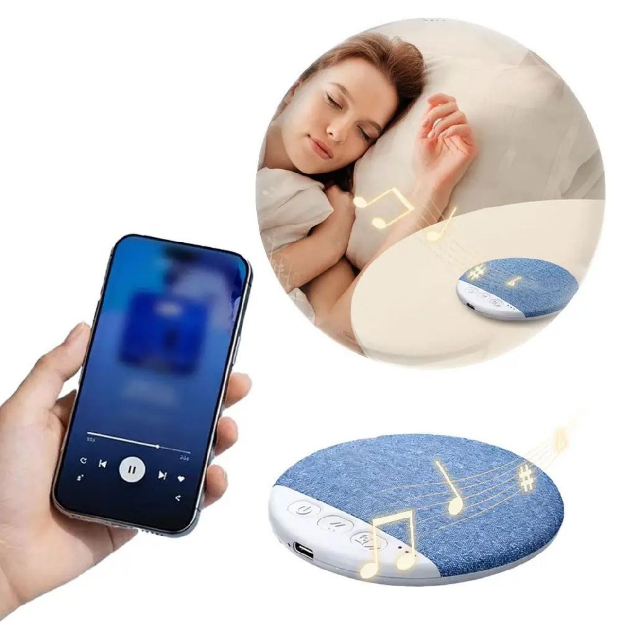 Ascolta la tua musica o meditazione senza cuffie