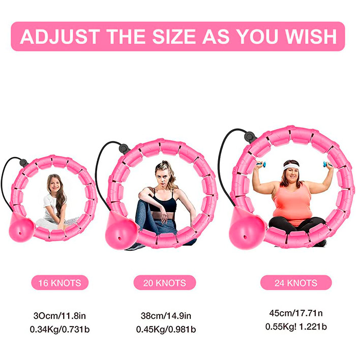 SpinningHoop, un hula hoop flessibile con pesi - Image 2
