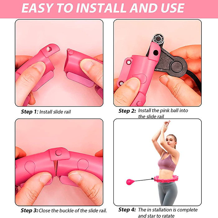 SpinningHoop, un hula hoop flessibile con pesi - Image 6