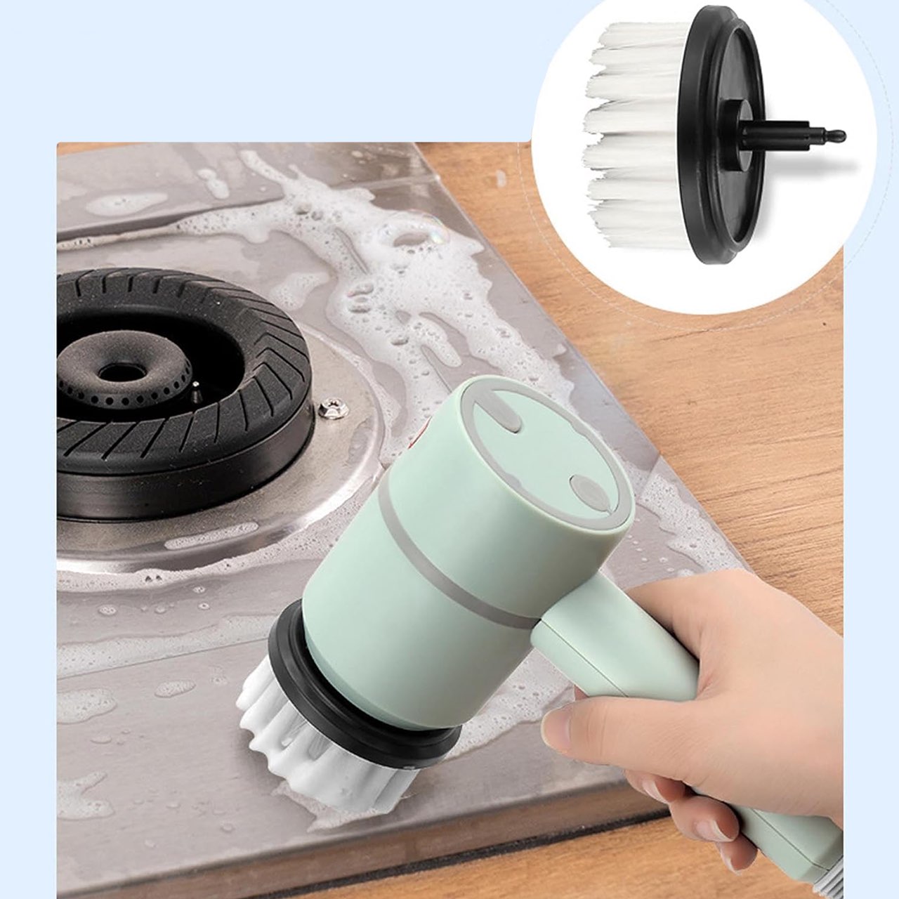 Spinny, la spugna elettrica multiuso con testa rotante a 360° - Image 6