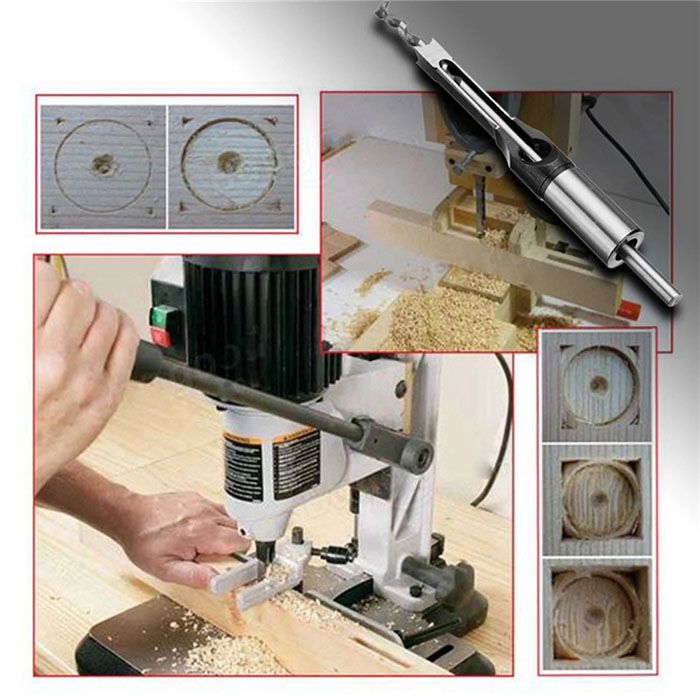 SquareDrill, punte da trapano per legno (4 pezzi) - Image 6