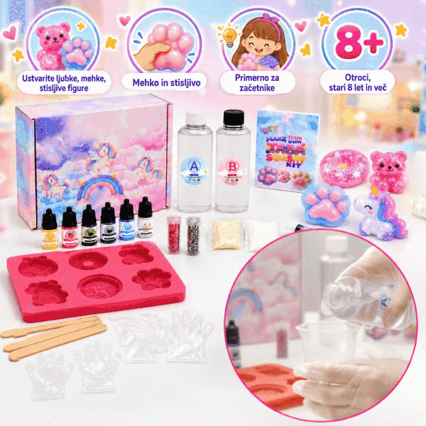 Kit per creare figurine fai da te, SquishyMaker - video