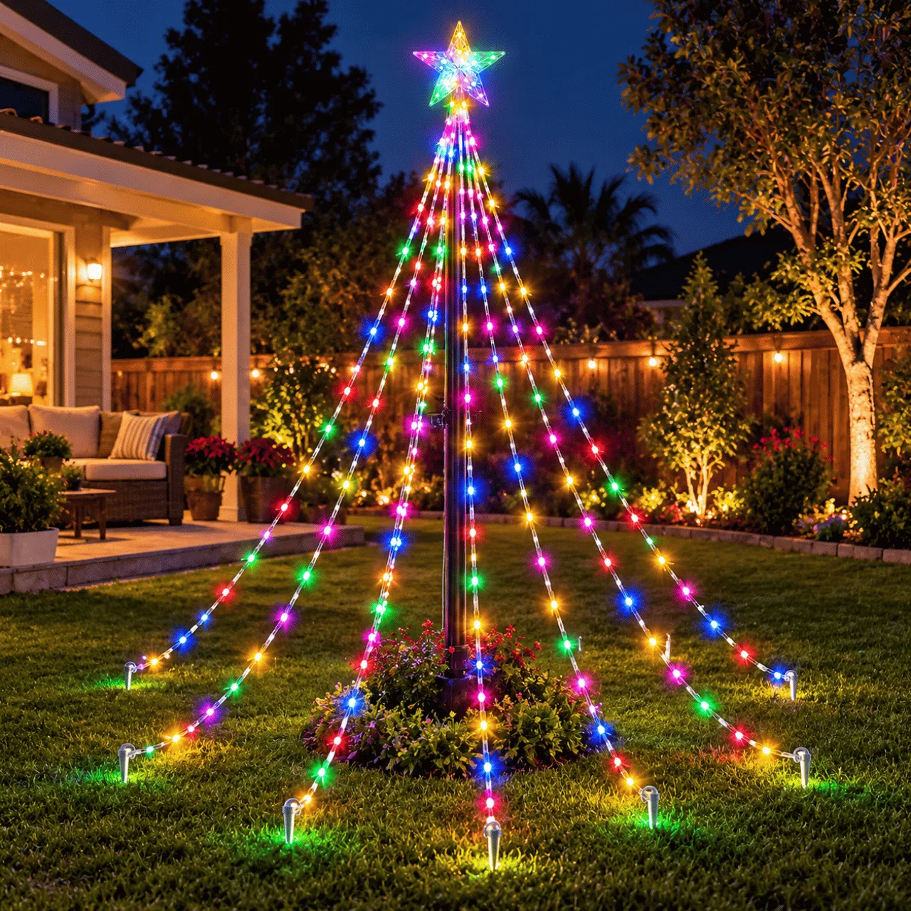 Luci festive a forma di stella, Starsy - Image 6