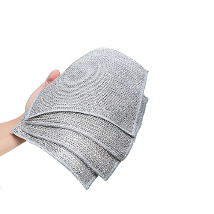 SteelCloths, panni robusti per pulire macchie ostinate (4 pezzi)