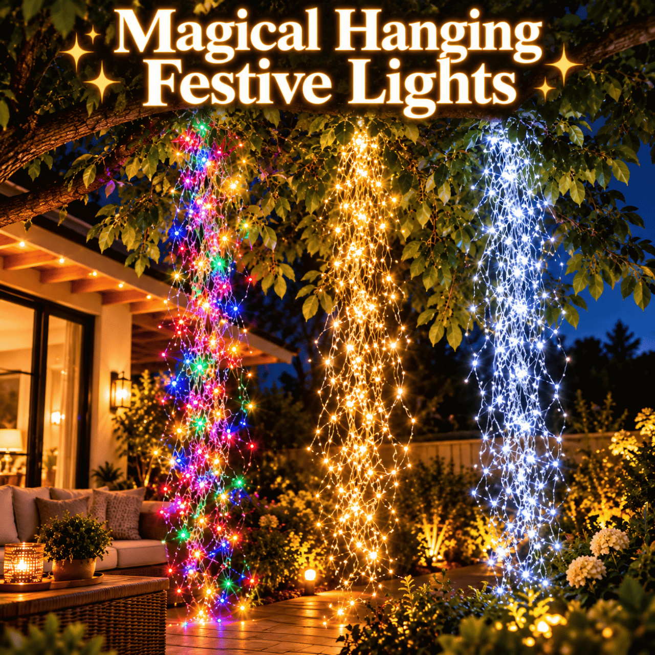Luci festive a cascata, StringLeds - Image 6