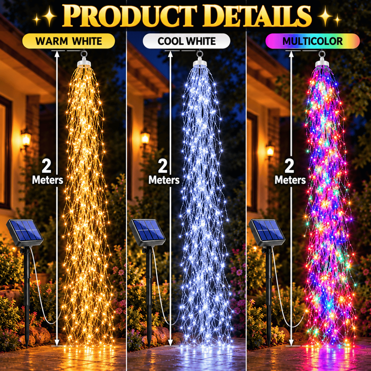 Luci festive a cascata, StringLeds - Image 9