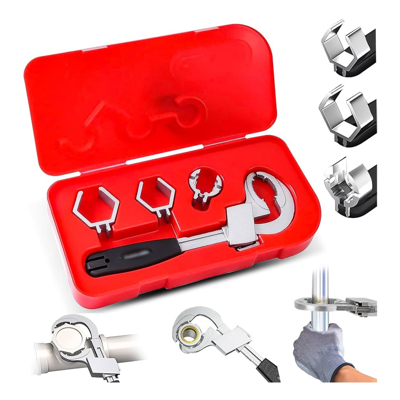 UniWrench, chiave regolabile universale a doppia testa - Image 1