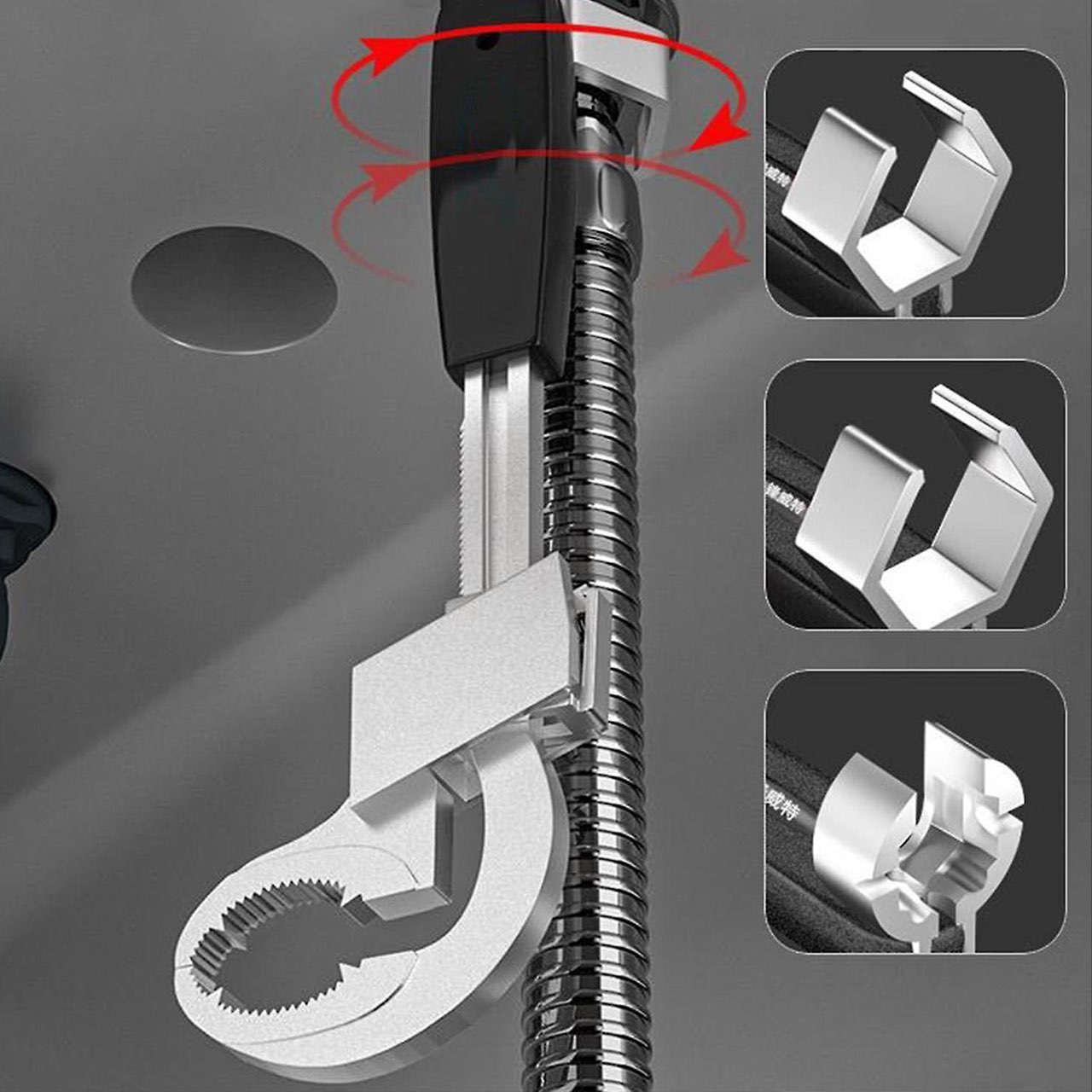 UniWrench, chiave regolabile universale a doppia testa - Image 6