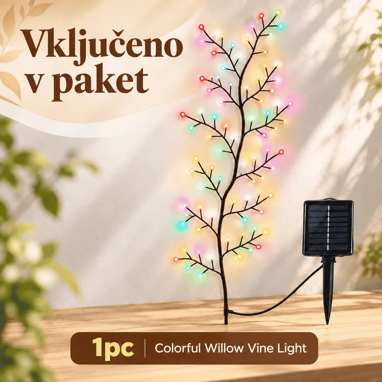 Ramo luminoso a LED solare, VineLight - Image 2