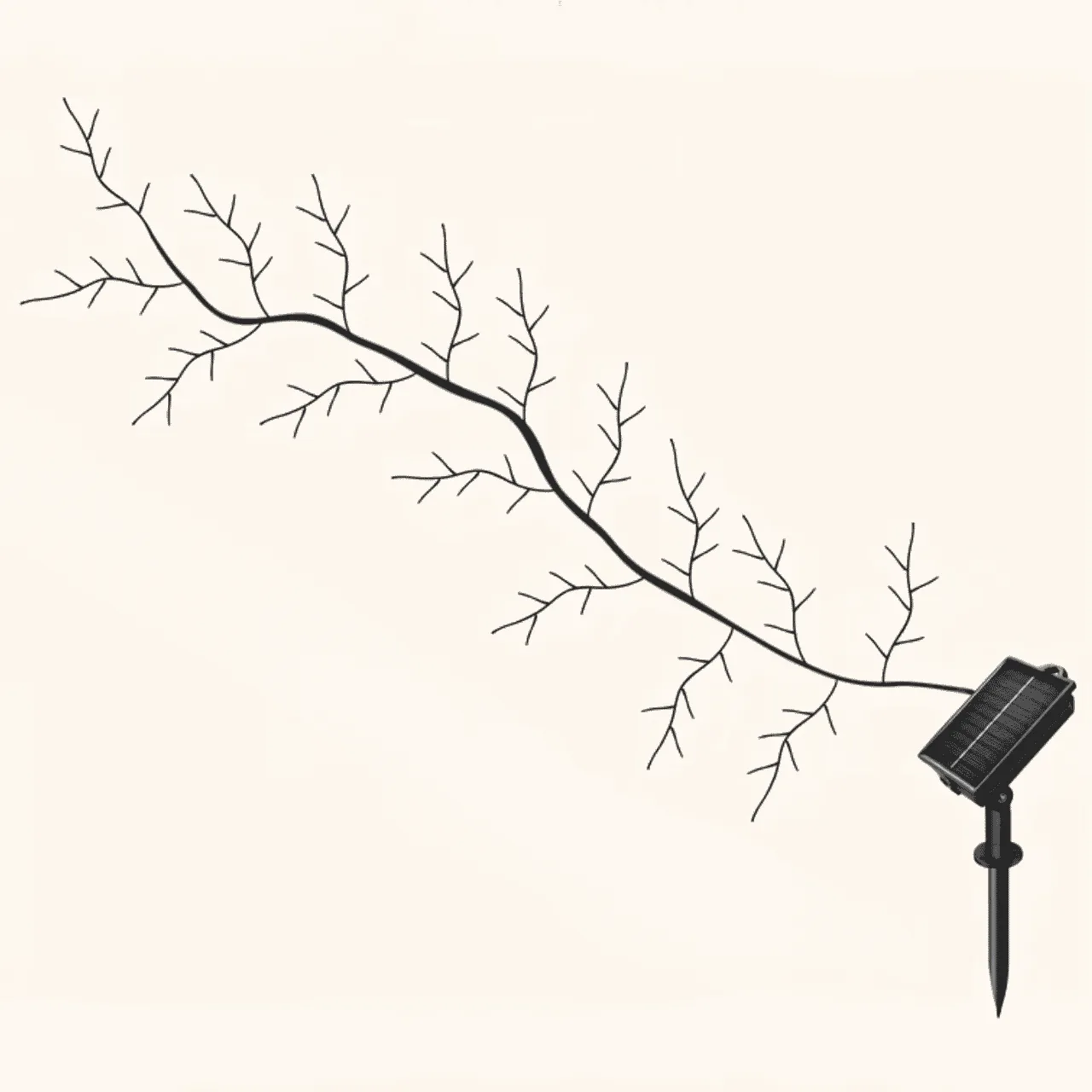 Ramo luminoso a LED solare, VineLight - Image 7