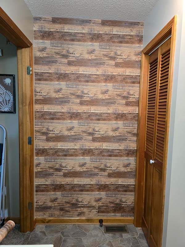 VintageWall, adesivo autoadesivo con aspetto di legno naturale (300 x 45 cm) - Image 9