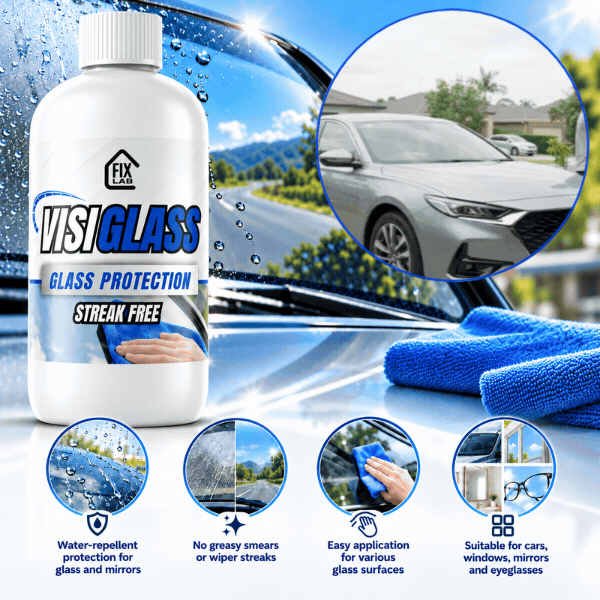Detergente e protettivo per vetri dell’auto, VisiGlass - Image 1