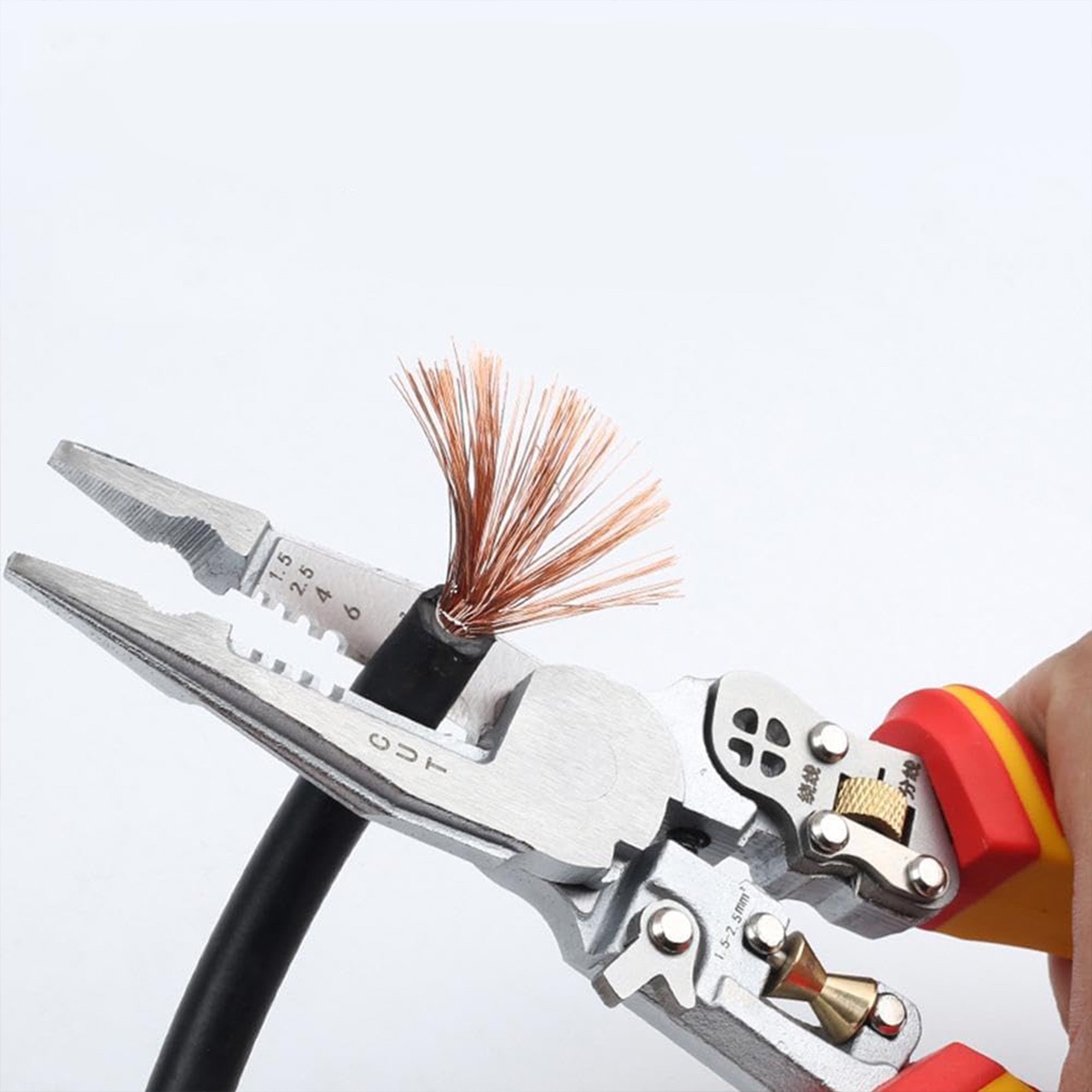 VoltagePliers, pinze universali per lavori elettrici con misuratore di tensione - Image 10