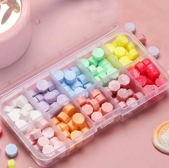 WaxPack, contenitore con cere di diversi colori (2 set)