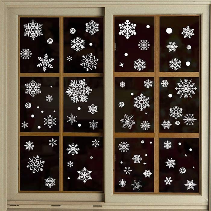 Adesivi natalizi per finestre, WindowStickers  (97 adesivi) - Image 1