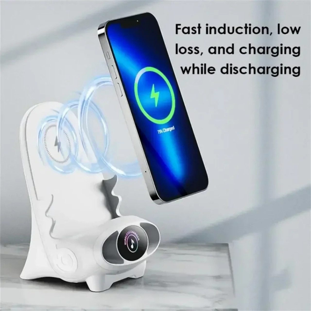WirelessCharger, un caricatore wireless veloce e supporto per telefono in uno